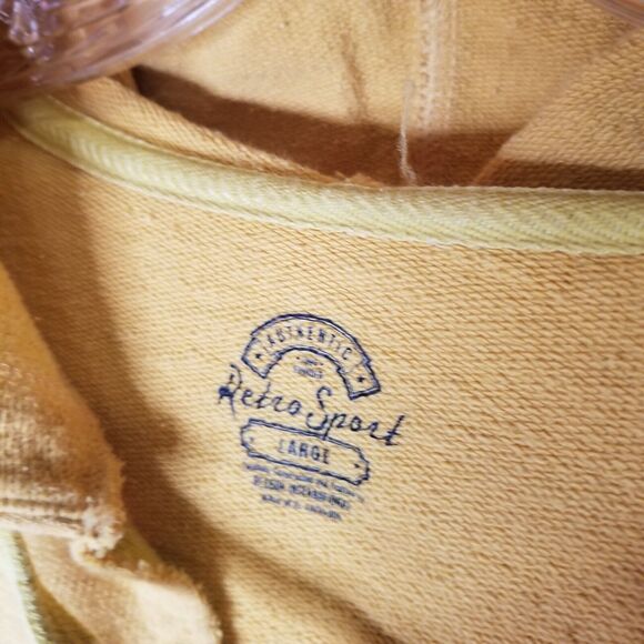 New Orleans Saints Yellow Hoodie Sweatshirt Women's Size Large Retro Sport - Picture 4 of 8